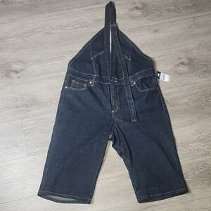 Parker Men's Dark Blue Denim Overalls
